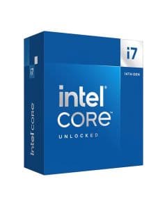 Processador Intel Core i7 14700KF LGA1700 3.4GHz 5.6GHz Turbo 20 Cores 28 Threads 33MB S/Cooler S/Vídeo