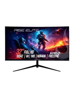 Monitor Gamer Curvo Rise Mode Elite 32" FHD 165hz V…