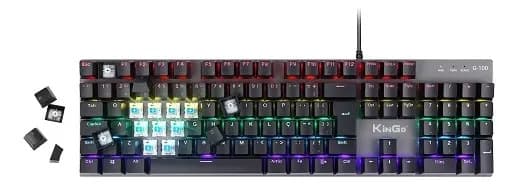 Teclado Gamer G-100 Preto Português Brasil