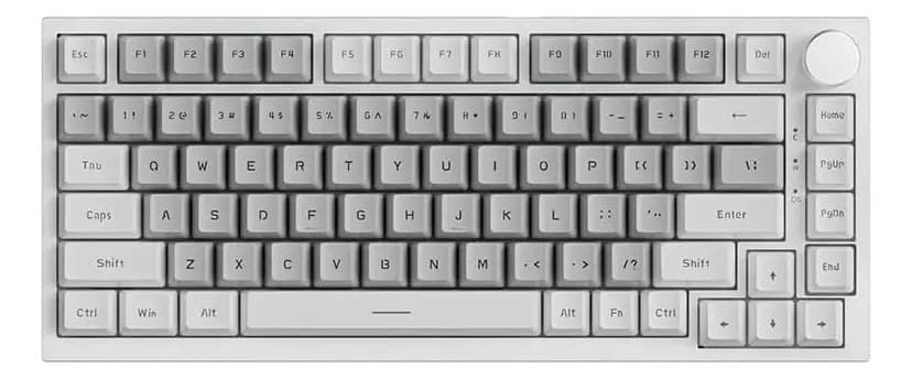 Teclado mecânico mecânico Ak820 com fio 75%, teclado para jogos