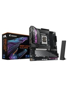 Placa Mãe Gigabyte B860M AORUS ELITE WIFI6E LGA 1851 4xDDR5 Intel B860 Express mATX