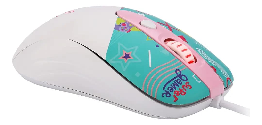 Mouse Gamer Redragon Luluca Branco