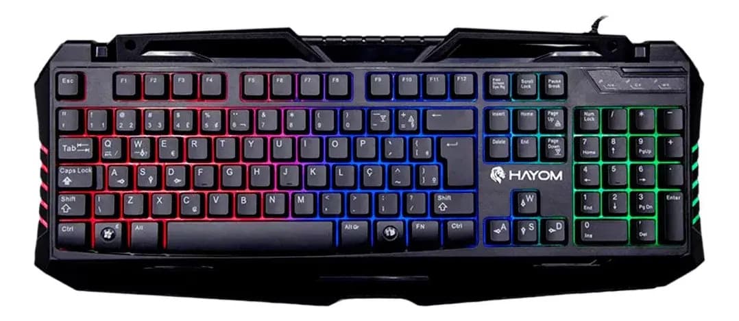 Teclado Gamer Luz Rgb - Hayom Tc3205