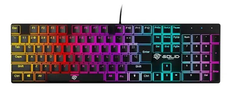 Teclado Mecanico Solid Gear Adamantium, Rgb
