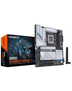 Placa Mãe Gigabyte B860 GAMING X WIFI6E LGA 1851 4xDDR5 Intel B860 Express ATX