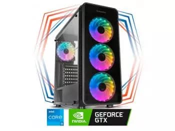 PC Gamer Velztorm III Robust Intel Edition (Intel Core i5-12400F, 16GB DDR4-2666, Intel H610, 480GB SSD, GeForce GTX 1660 6GB, 500W 80 PLUS)