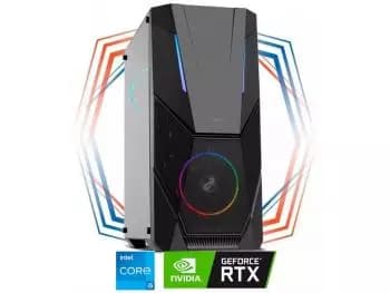 PC Gamer Nox Inifinity Light Intel Edition (Intel Core i5-12400F Six-Core, 8GB DDR4-2666, Intel H610, 500GB SSD NVMe, Geforce RTX 3060Ti 8GB, 600W 80 PLUS)