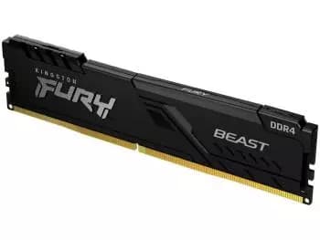 Memória Kingston Fury Beast 8GB DDR4 3200MHz CL16 - KF432C16BB/8