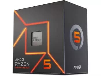 Processador AMD Ryzen 5 7600 Six-Core 3.8GHz (5.1GHz Max Boost, AM5, 38MB Cache, AMD Radeon Graphics) 65W