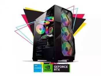 PC Gamer Firestorm 3X RGB Professional - i7 Edition (Intel Core i7-12700F 12-Core, 32GB (2x16GB) DDR4-3200, 2TB SSD NVMe, GeForce RTX 4060 8GB) + Water Cooler 240MM