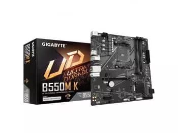 Placa Mãe Gigabyte B550M K (Socket AM4/AMD B550/4*DDR4/M.2)