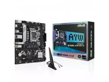 Placa Mãe ASUS B760M-AYW WIFI D4 (LGA 1700/Intel B760/M.2/DDR4)
