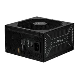 Fonte MSI MAG A850GLS 850W, 80 Plus Gold, Full Modular, PFC Ativo, PCIe 5.0, Preto - MAG A850GLS