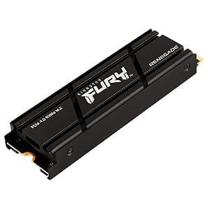 SSD 1TB Kingston Fury Renegade Heatsink 3D TLC NVMe 7300MBs/ 6000MBs - SFYRSK/1000G