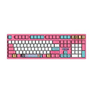 Teclado Mecânico Gamer Akko One Piece Chopper 3108v2 Switch Akko Pink ANSI