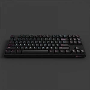 Teclado Mecânico Gamer Akko Midnight DS 3087 TKL 87 Teclas Switch Akko Pink ANSI