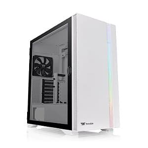 Gabinete Thermaltake H700 TG Snow Mid Tower Vidro Temperado RGB 2 Fans 120mm - CA-1Y1-00M6WN-00