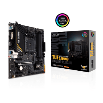 Placa Mae (Amd) Asus A520m-Plus Ii Ddr4 Am4 Tuf Gaming A520m-Plus Ii