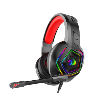 HEADSET GAMER REDRAGON MEDEA H280 RGB PRETO