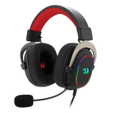 Headset Gamer Redragon Zeus Usb Preto Rgb - H510-Rgb