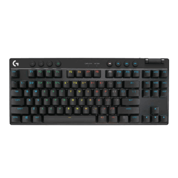 TECLADO MECANICO GAMER LOGITECH G PRO X TKL LIGHTSPEED PRETO - 920-12127