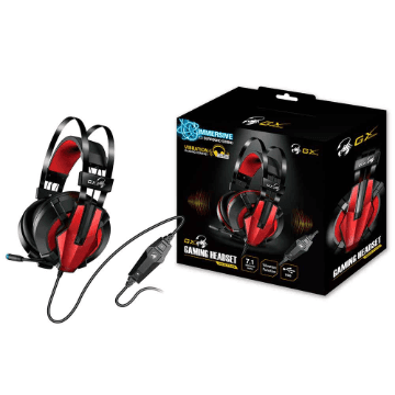 HEADSET GAMER GENIUS 7.1 HS-G710V COM VIBRACAO PRETO