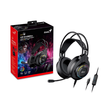 HEADSET GAMER GENIUS HS-GX580U PRETO