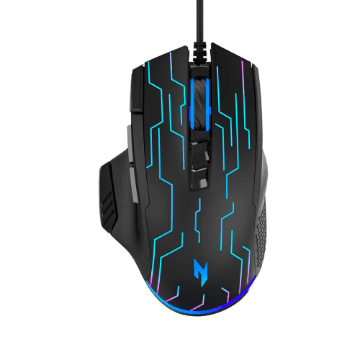 MOUSE GAMER ACER USB NITRO NMW105 GEN 3 RGB PRETO