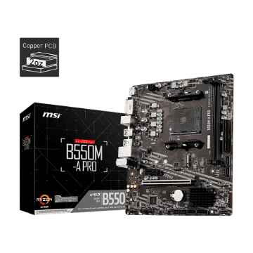 PLACA MAE (AMD) MSI B550M-A PRO DDR4 AM4