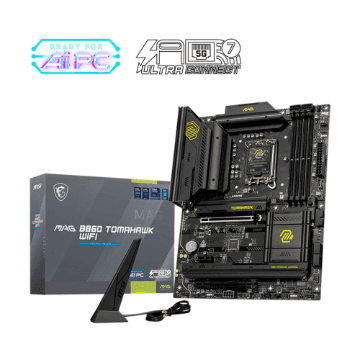 PLACA MAE (INTEL) MSI MAG B860 TOMAHAWK WIFI DDR5 LGA1851 ULTRA PROCESSORS