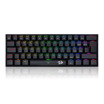 TECLADO REDRAGON MECANICO GAMER DRAGONBORN RGB PRETO SWITCH BROWN ABNT2 K630RGB-1 (PT-BROWN)