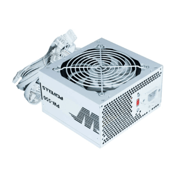 FONTE DE ALIMENTACAO K-MEX PCWELLS PW-550 BRANCO 400WTS ATX - PW550ESG0010B0X