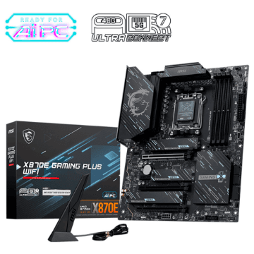 PLACA MAE MSI X870E GAMING PLUS WIFI DDR5 AM5