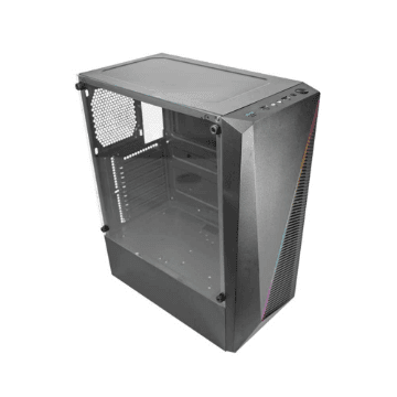 GABINETE GAMER K-MEX CG-02W5 DEMON PRETO SEM FAN