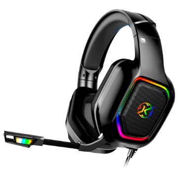 HEADSET GAMER KALKAN MAGNI PRETO KLK00023