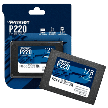 SSD PATRIOT BURST 128GB 2,5" SATA 3 - P220S128G25