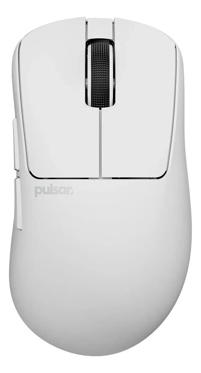 Mouse Pulsar Xlite Crazylight 8k Wireless White Médio 44g Branco