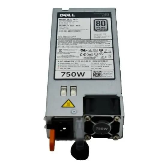 Fonte Dell Poweredge 750w R720 T320 T420 T620 Dl4000 05nf18 Cor Prateado