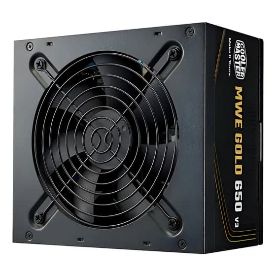 Fonte Cooler Master MWE V3 Gold 650W ATX 3.1 com PCIe 5.0