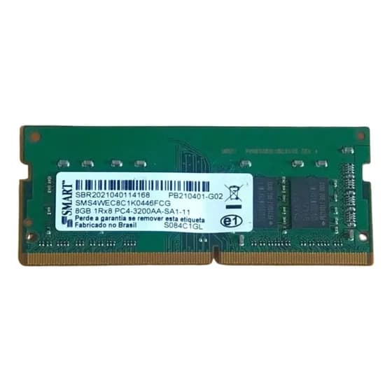 Memoria Smart Ddr4 8gb Notebook Pc4-3200aa 1rx8