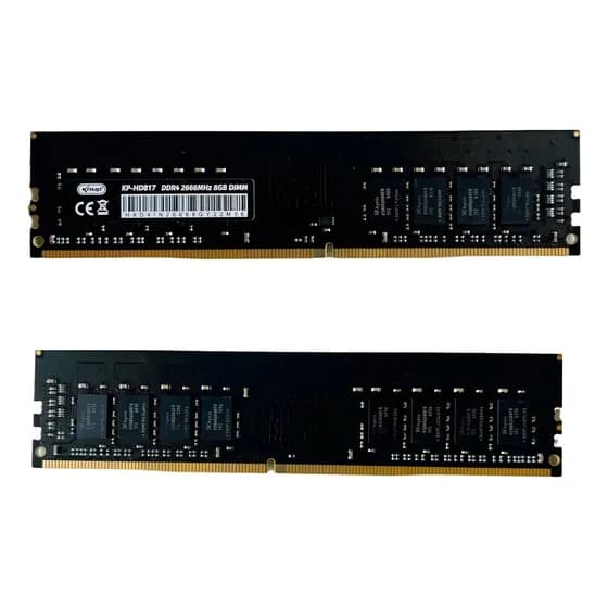 Memória Ram Gamer Ddr4 8gb Desktop 2666 Mhz Dimm Color Preta