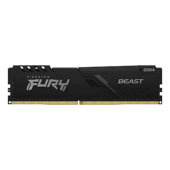 Memória Gamer Fury Beast 16gb Ddr4 Cl16 Kingston