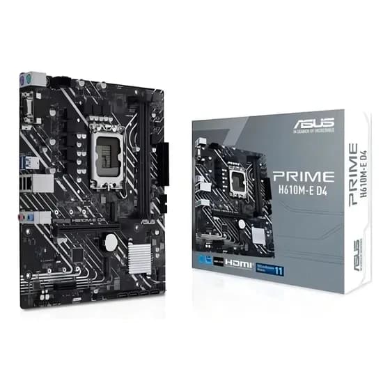 Placa Mãe Asus Prime H610m-e D4 H610 Lga 1700 Matx Ddr4