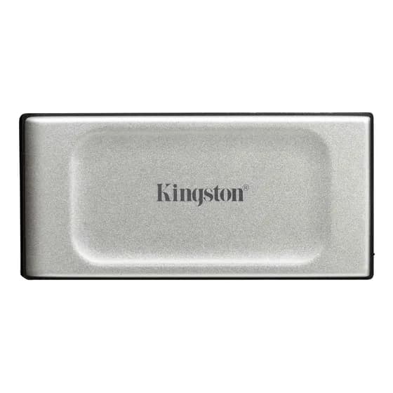 Ssd Externo Kingston Xs2000 2tb Portátil Usb-c Usb 3.2 Velocidade De Leitura Até 2000mb/s Sxs2000/2000g Disco Sólido Externo Cor Prateado