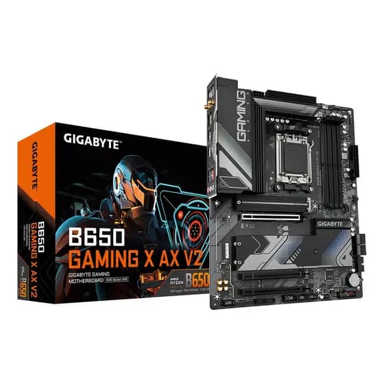 Placa-mãe B650 Gigabyte B650 Gaming X Ax V2 Cor Preta Preto