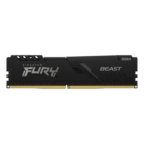 Memória Ram Kingston Ddr4 Fury Beast 16gb Kf432c16bb/16