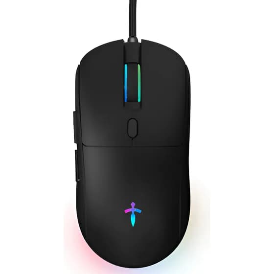 Mouse Gamer Titorion MG001 Óptico 7.200DPI Com Fio LED RGB Preto