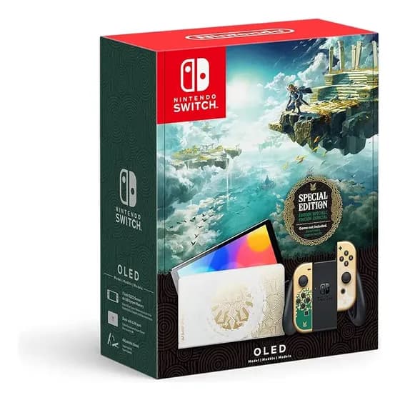Nintendo Switch Oled Ediaao Zelda Tears Of The Kingdom