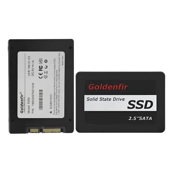Disco Sólido Interno Ssd Sata 3 480gb Goldenfir Cor Preto