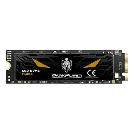 Ssd 500gb Nvme Gen 3 Darkplayer Pro Gamer Alta Performance Preto